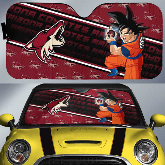 Arizona Coyotes Car Sunshade Custom Car Decorations For Fans - Gearcarcover - 1