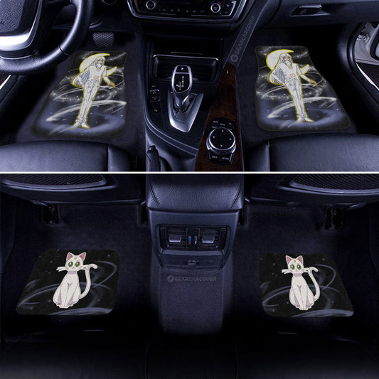 Artemis Car Floor Mats Custom Sailor Moon Anime Car Accessories - Gearcarcover - 2