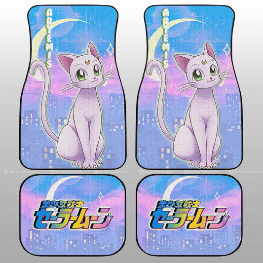 Artermis Car Floor Mats Custom Sailor Moon Anime Car Accessories - Gearcarcover - 1