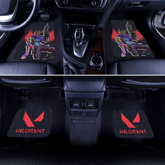 Astra Car Floor Mats Custom Valorant Agent - Gearcarcover - 2