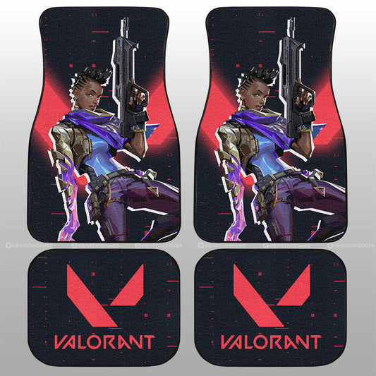 Astra Car Floor Mats Custom Valorant Agent - Gearcarcover - 1