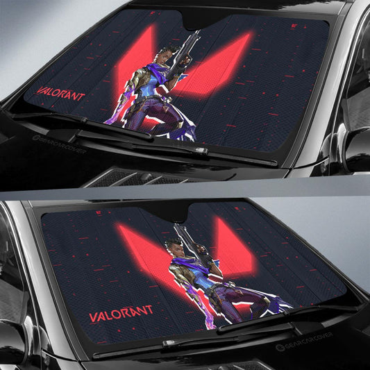 Astra Car Sunshade Custom Valorant Agent - Gearcarcover - 2