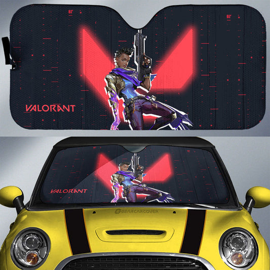 Astra Car Sunshade Custom Valorant Agent - Gearcarcover - 1