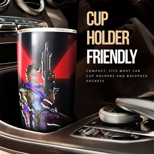 Astra Tumbler Cup Custom Valorant Agent - Gearcarcover - 2