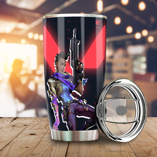 Astra Tumbler Cup Custom Valorant Agent - Gearcarcover - 1