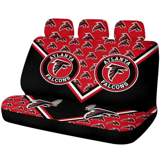 Atlanta Falcons Car Back Seat Cover Custom Car Decorations For Fans - Gearcarcover - 1