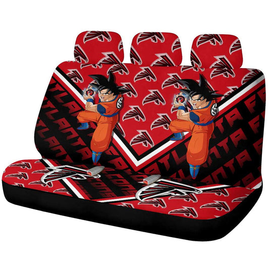 Atlanta Falcons Car Back Seat Covers Custom Car Accessories For Fans - Gearcarcover - 1