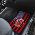 Atlanta Falcons Car Floor Mats Custom US Flag Style - Gearcarcover - 3