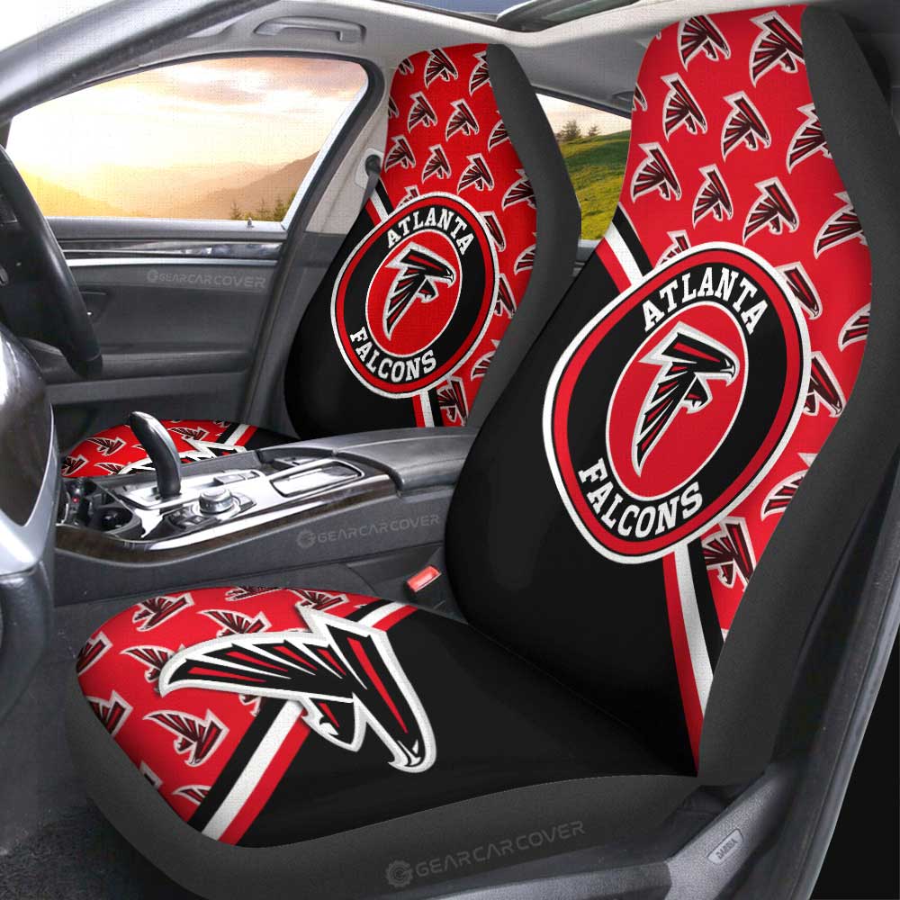 Atlanta Falcons Car Seat Covers Custom Car Accessories For Fans - Gearcarcover - 2
