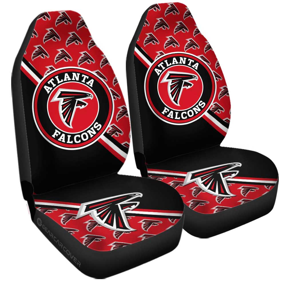 Atlanta Falcons Car Seat Covers Custom Car Accessories For Fans - Gearcarcover - 3