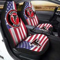 Atlanta Falcons Car Seat Covers Custom Car Decor Accessories - Gearcarcover - 1