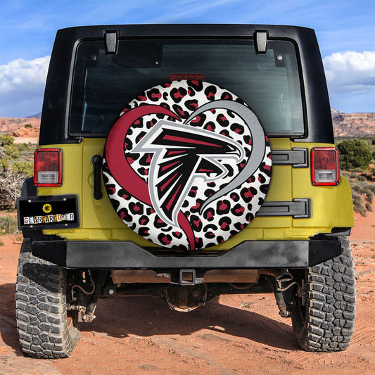 Atlanta Falcons Spare Tire Cover Custom For Fans - Gearcarcover - 2