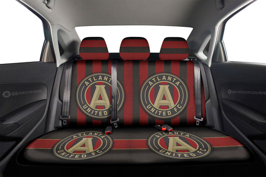 Atlanta United FC Car Back Seat Covers Custom Car Accessories For Fans - Gearcarcover - 1
