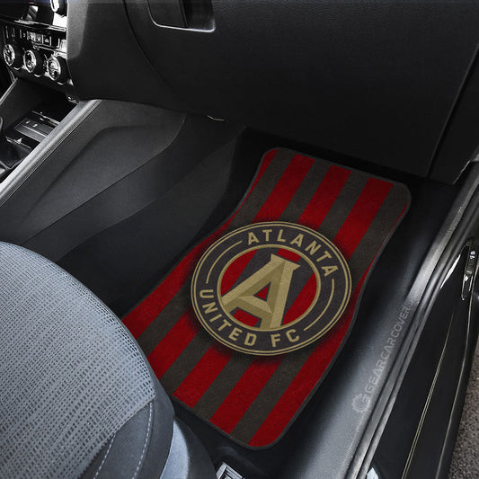 Atlanta United FC Car Floor Mats Custom Car Accessories For Fans - Gearcarcover - 2