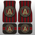Atlanta United FC Car Floor Mats Custom Car Accessories For Fans - Gearcarcover - 1