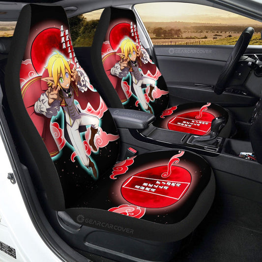 Aura Bella Fiora Car Seat Covers Overlord Anime Car Accessories - Gearcarcover - 1