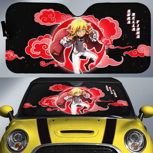 Aura Bella Fiora Car Sunshade Overlord Anime Car Accessories - Gearcarcover - 1
