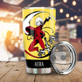 Aura Bella Fiora Tumbler Cup Custom Overlord Anime For Car - Gearcarcover - 2