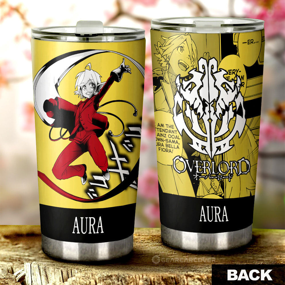 Aura Bella Fiora Tumbler Cup Custom Overlord Anime For Car - Gearcarcover - 1