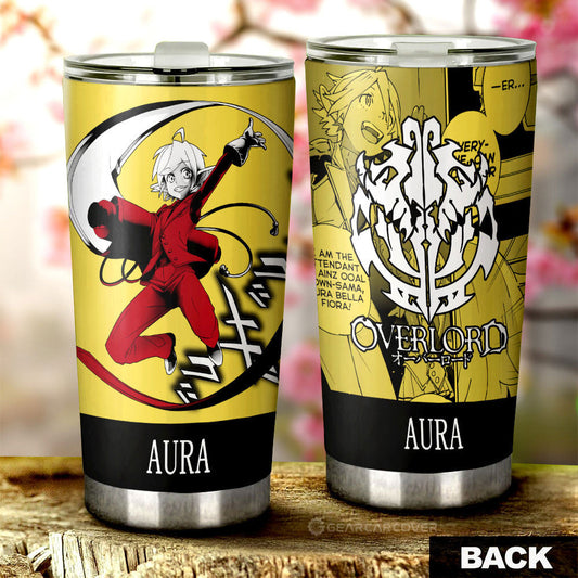 Aura Bella Fiora Tumbler Cup Custom Overlord Anime For Car - Gearcarcover - 1