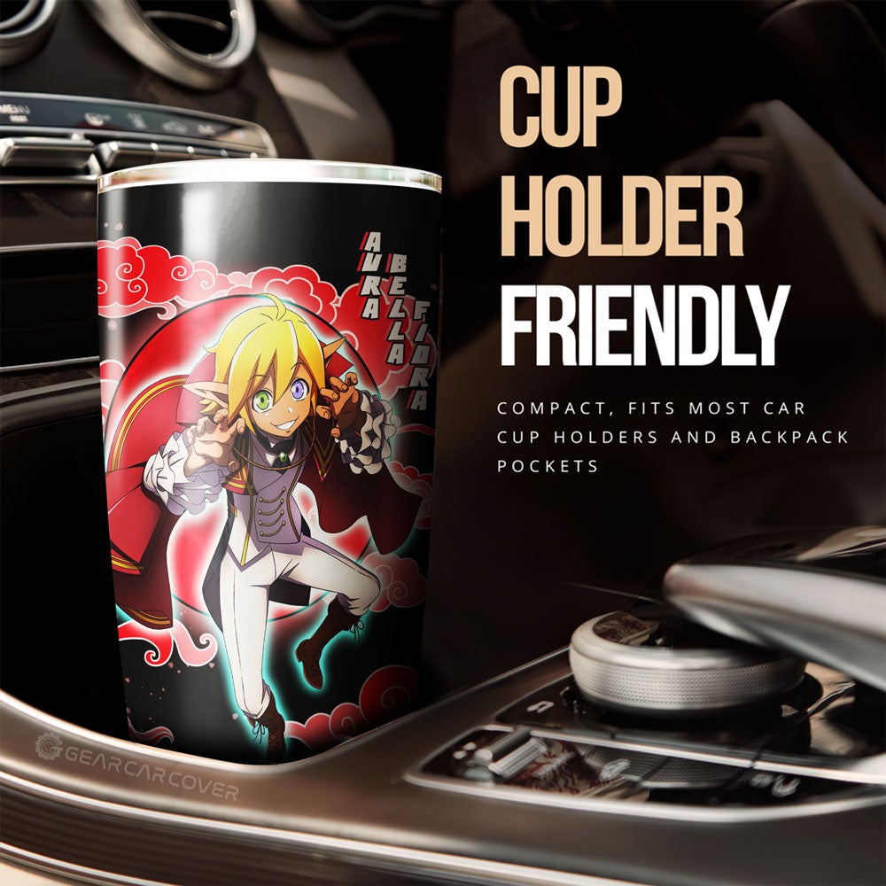 Aura Bella Fiora Tumbler Cup Overlord Anime Car Accessories - Gearcarcover - 2