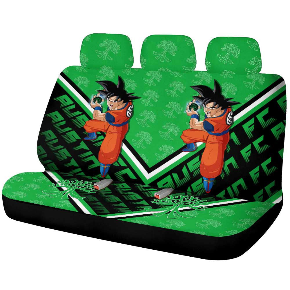 Austin FC Car Back Seat Covers Custom Car Accessories For Fans - Gearcarcover - 1