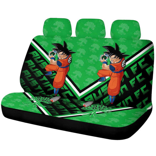 Austin FC Car Back Seat Covers Custom Car Accessories For Fans - Gearcarcover - 1