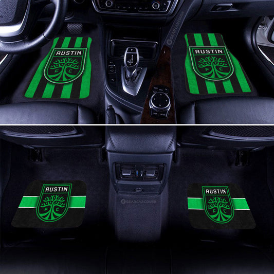 Austin FC Car Floor Mats Custom Car Accessories For Fans - Gearcarcover - 2