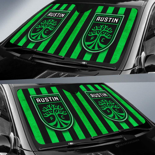 Austin FC Car Sunshade Custom Car Interior Accessories - Gearcarcover - 2