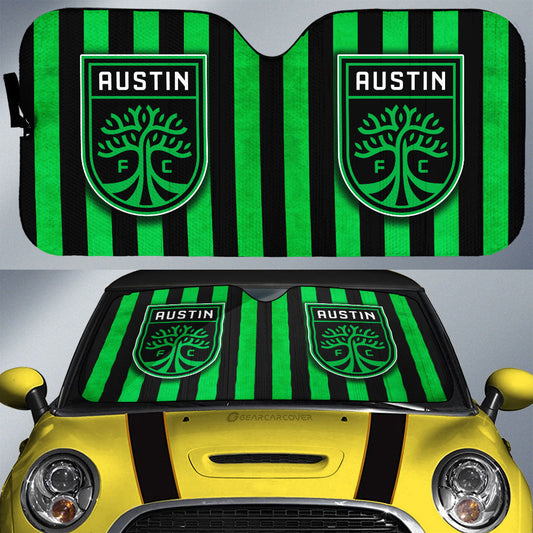 Austin FC Car Sunshade Custom Car Interior Accessories - Gearcarcover - 1