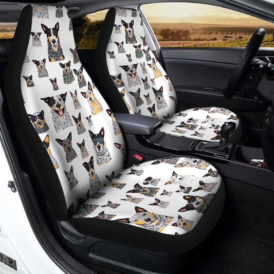 Australian Cattle Dog Car Seat Covers Custom Dog Car Accessories - Gearcarcover - 2