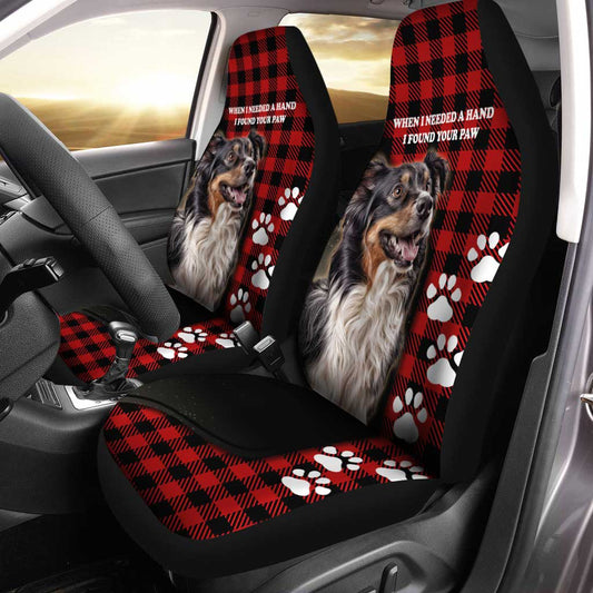 Australian Shepherd Car Seat Covers Custom Dog Lover Car Accessories - Gearcarcover - 1