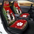 Australian Shepherds Christmas Car Seat Covers Custom Car Accessories For Dog Lovers - Gearcarcover - 1