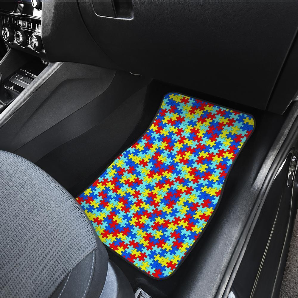 Autism Awareness Car Floor Mats Custom Car Accessories - Gearcarcover - 3
