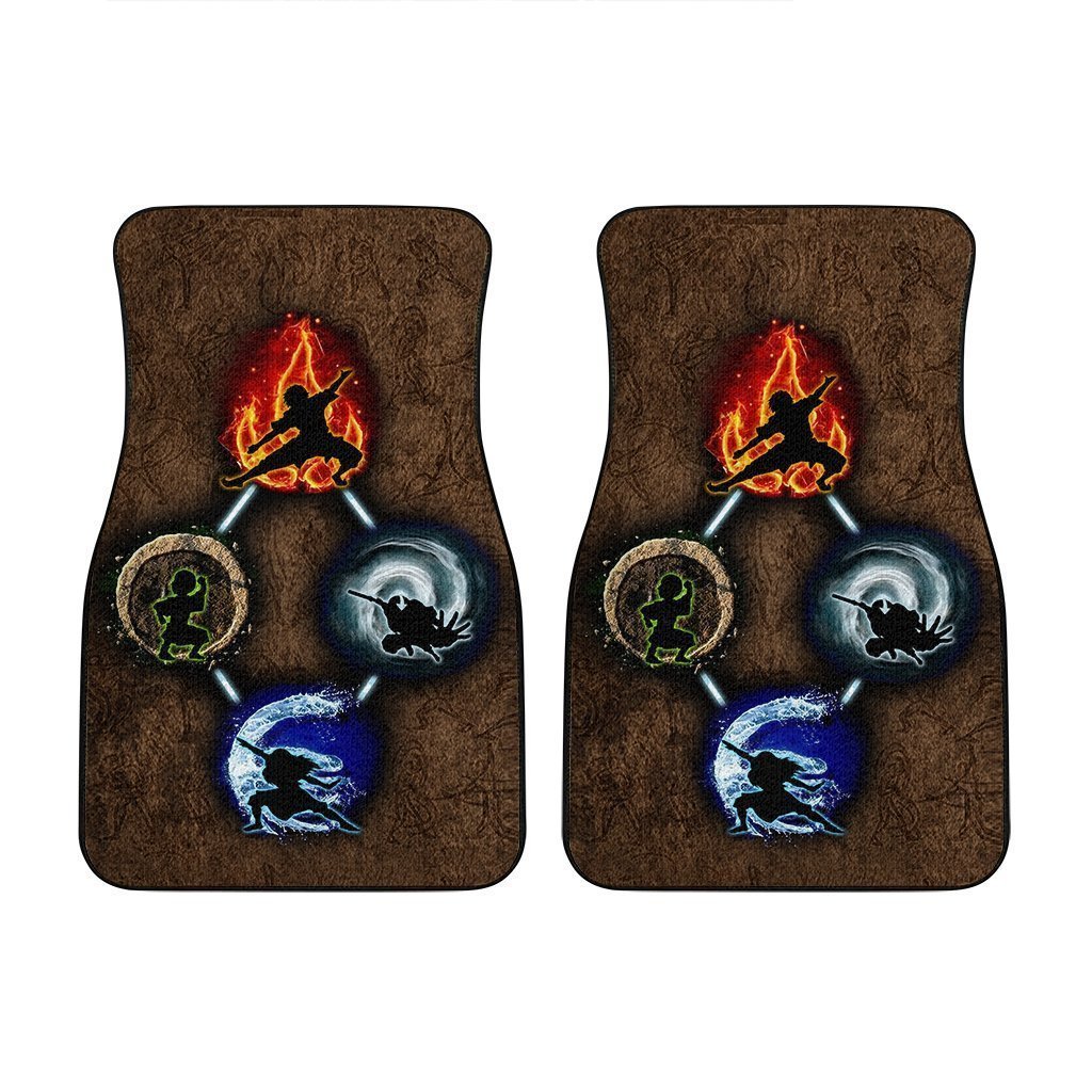 Avatar The Last Airbender Car Floor Mats Custom Avatar Anime Car Accessories Anime Gifts - Gearcarcover - 2