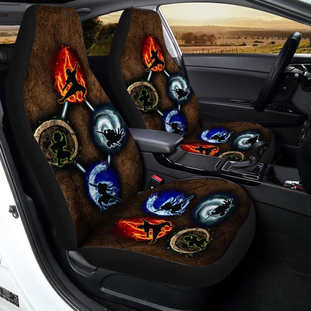 Avatar The Last Airbender Car Seat Covers Custom Anime Car Accessories - Gearcarcover - 2
