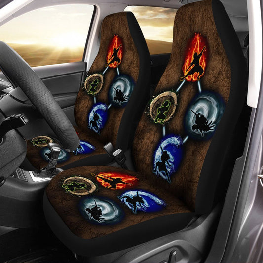 Avatar The Last Airbender Car Seat Covers Custom Anime Car Accessories - Gearcarcover - 1