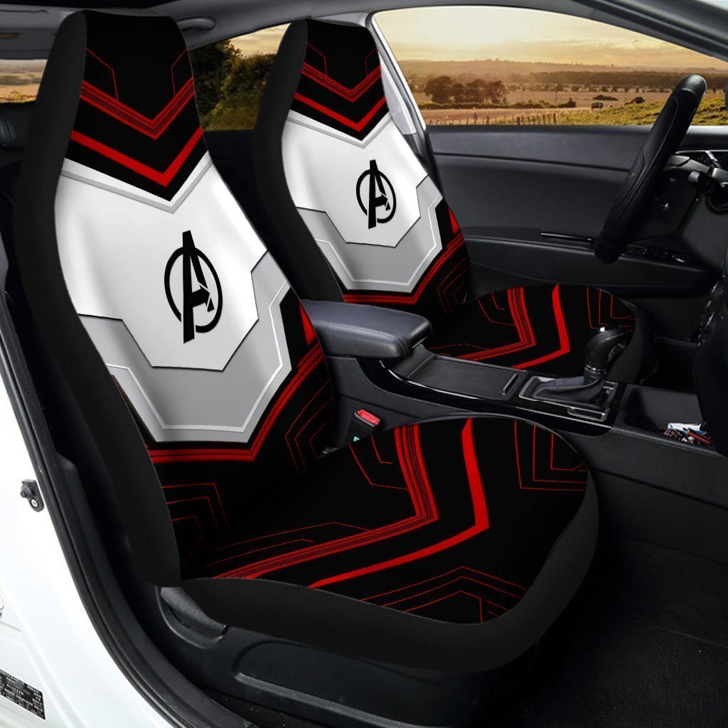 Avengers Uniform Car Seat Covers Custom Car Interior Accessories - Gearcarcover - 2
