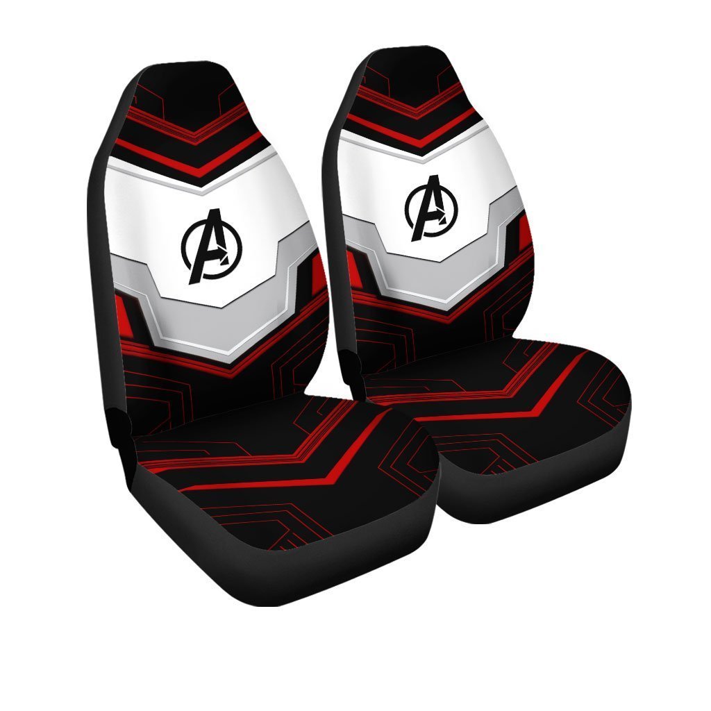 Avengers Uniform Car Seat Covers Custom Car Interior Accessories - Gearcarcover - 3