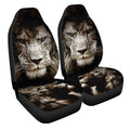 Awesome Lion Car Seat Covers Custom Gift Idea For Dad - Gearcarcover - 3