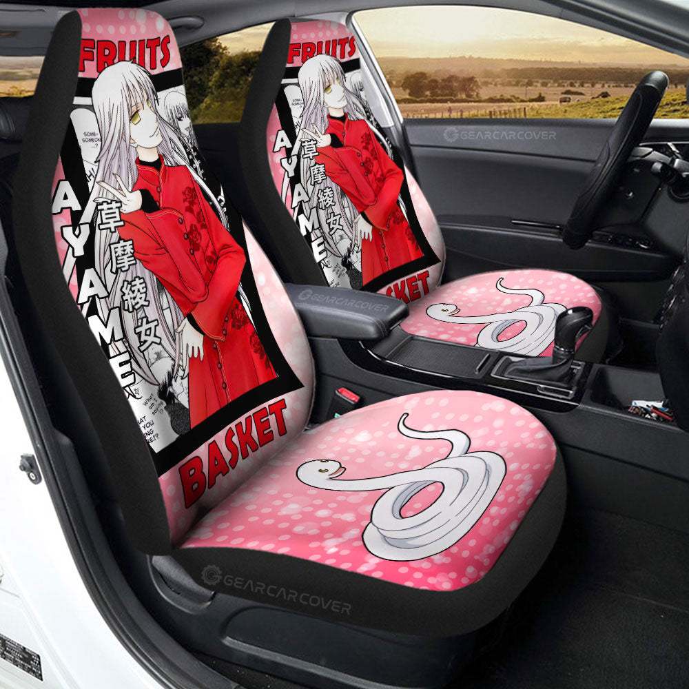 Ayame Sohma Car Seat Covers Custom Fruits Basket Anime Car Accessories - Gearcarcover - 3