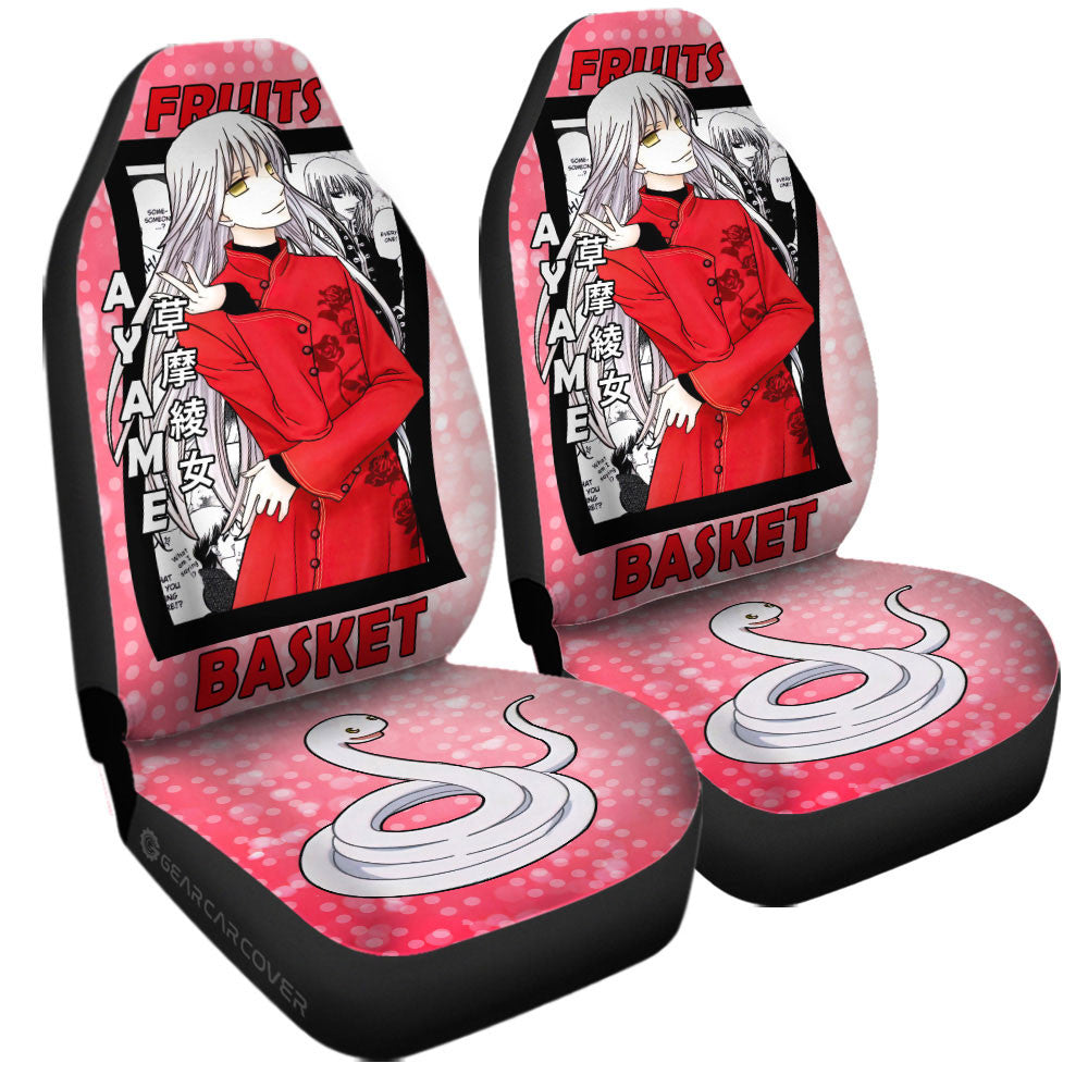 Ayame Sohma Car Seat Covers Custom Fruits Basket Anime Car Accessories - Gearcarcover - 1