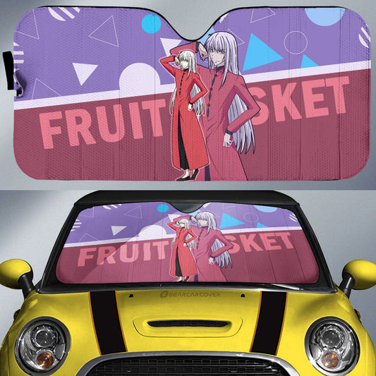 Ayame Sohma Car Sunshade Custom Fruit Basket Anime Car Accessories - Gearcarcover - 1