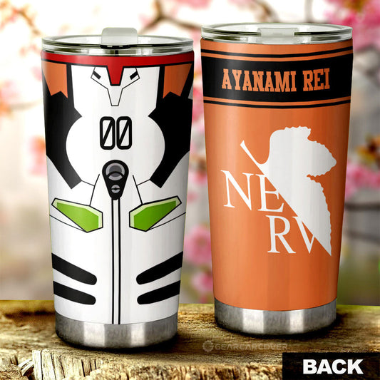 Ayanami Rei Tumbler Cup Custom NGE Car Interior Accessories - Gearcarcover - 2