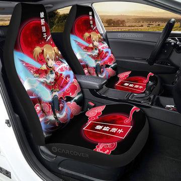 Ayano Keiko Car Seat Covers Custom Anime Sword Art Online Car Accessories - Gearcarcover - 1