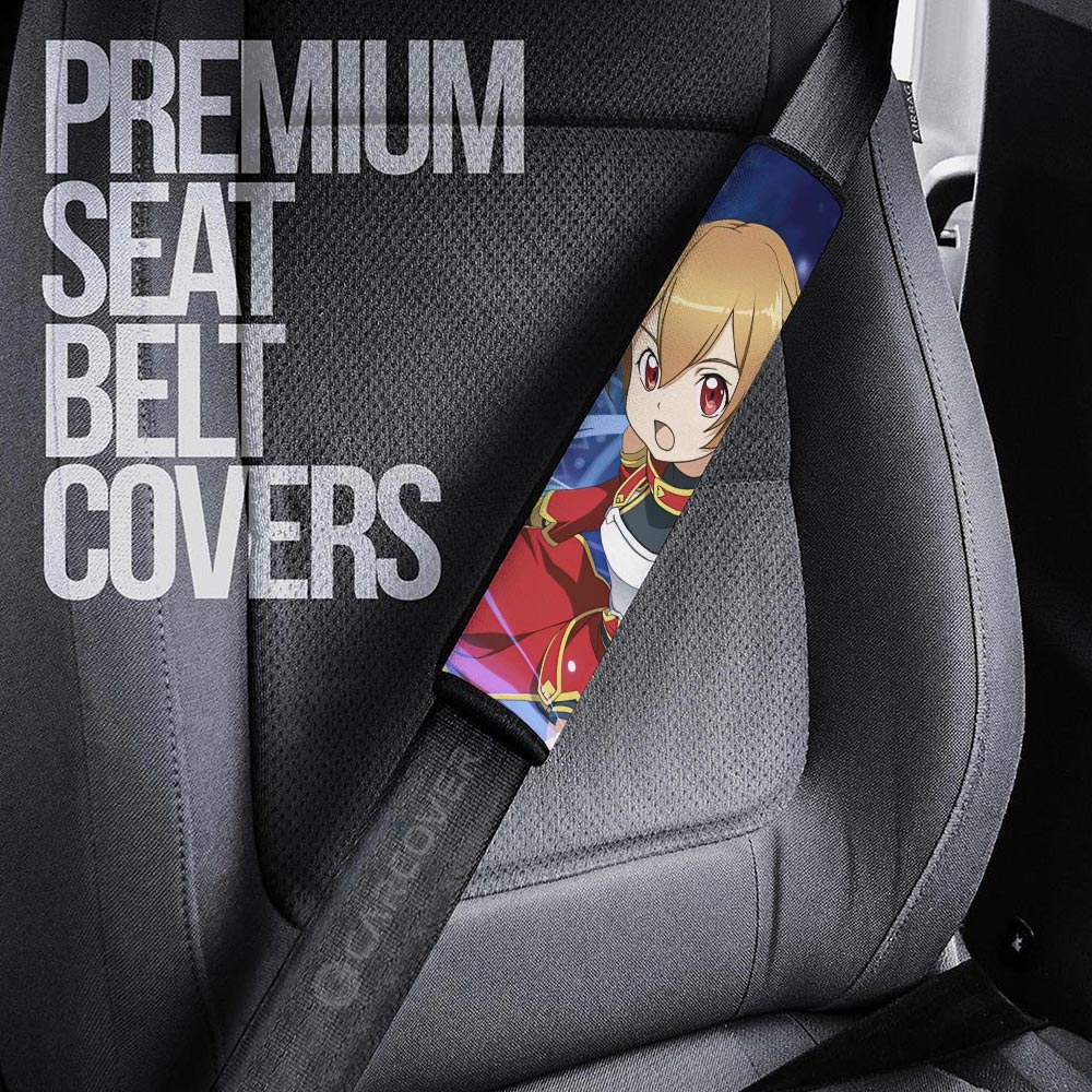 Ayano Keiko Silica Seat Belt Covers Custom Sword Art Online Anime Car Accessories - Gearcarcover - 2