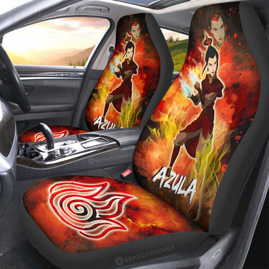 Azula Car Seat Covers Custom Avatar The Last Airbender Anime - Gearcarcover - 2