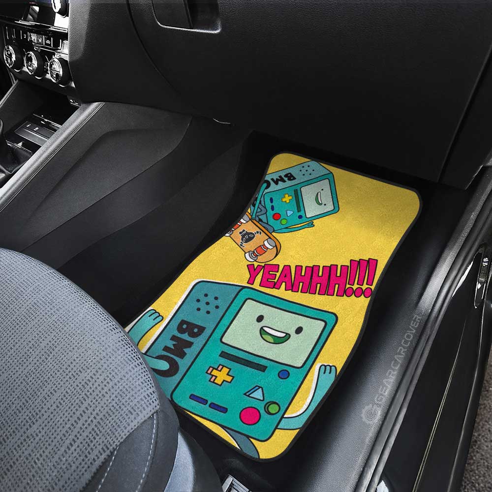 BMO Car Floor Mats Custom Adventure Time - Gearcarcover - 2