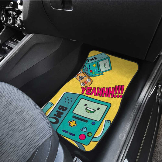 BMO Car Floor Mats Custom Adventure Time - Gearcarcover - 2