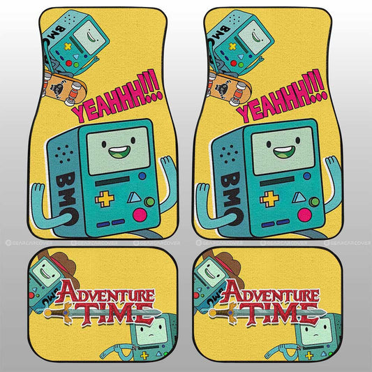 BMO Car Floor Mats Custom Adventure Time - Gearcarcover - 1
